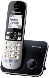 Trådløs telefon PANASONIC KX‑TG6811, sort