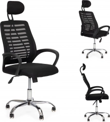 Kontorstol med nakkestøtte og vippefunktion ModernHome