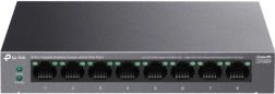 8-ports switch med PoE+ understøttelse