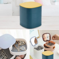 Flerlags smykkeskrin - blå