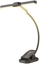 Glocusent trehovedet boglampe USB-C 1000 mAh sort