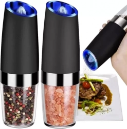 Elektrisk gravitationskrydderikværn - sæt med 2 stk Ruhhy