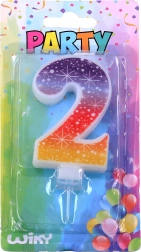 Festlys nummer 2 med stjerner