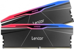 lexar ares rgb ddr5 32 gb (2x16 gb) 6000 mhz cl28 sort