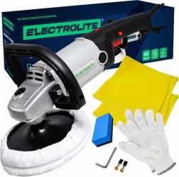 ELECTROLITE elektrisk bilpolermaskine 1800 W premium detailing-sæt