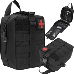 Taktisk førstehjælps-taske – til tur, camping og survival