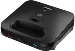 Amica multifunktionel sandwichmaskine sort