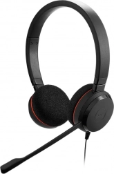 Jabra Evolve 20 stereo headset med USB‑A/USB‑C (MS)