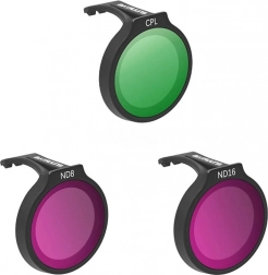 SUNNYLIFE filtersæt til DJI Neo drone – CPL, ND8 og ND16
