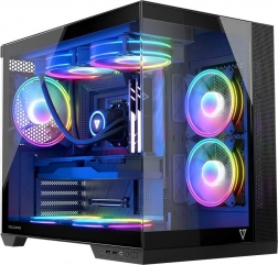 Volcano panorama apex ARGB 7F midi – grå computerkasse