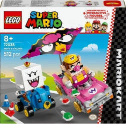 LEGO Super Mario Mario Kart – Wario og King Boo racersæt