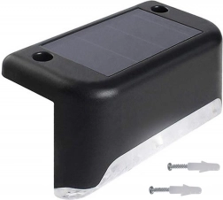 Solar trappelygte Maclean LED IP44 med skumringssensor 4000K