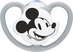 Sut NUK Perfect Match Air DISNEY MICKEY MOUSE, silikone, 0–6 måneder, grå