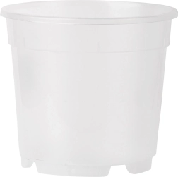 Gennemsigtig orkidépotte 14 cm, 1,25 l