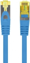 Patchcord kat. 6A S/FTP LSZH CU 0,25 m blå