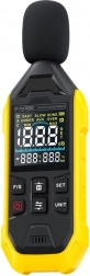 FNIRSI støjmåler med display og USB‑C