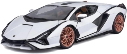 Bburago 1:18 TOP Lamborghini Sián FKP 37 Hvid/Sort