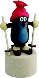 Detoa trykfigur Krt på ski