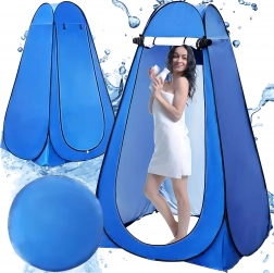 Sammenklappeligt privat strandtelt – omklædningsrum, bruser og toilet