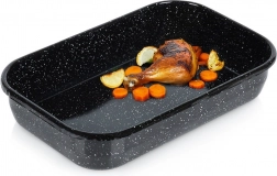 Emaljeret rektangulær bradepande 3,4 l, 34 × 22 × 6,5 cm ORION