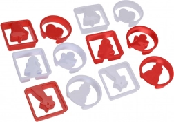 Udstiksforme til julekager 7 cm, 12 stk.