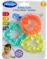 Playgro sæt kølende bideringe 3 stk.