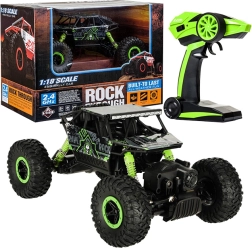 RC bil Rock Crawler 1:18 4WD 2,4 GHz – Grøn