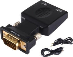 HDMI til VGA D-Sub Lydkonverter