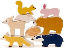 Sæt med træ-skovenes dyr