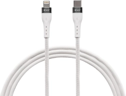 Opladnings- og datakabel usb‑c til lightning 1 m hvid
