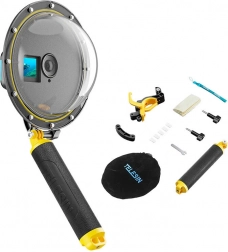 Vandtæt domeport Telesin til DJI Action 3/4