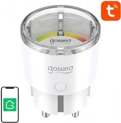 smart wi‑fi stikkontakt gosund med energimåling 16 a (eu)