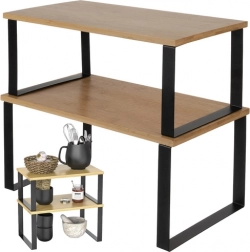 Ruhhy bambus køkkenhylde – 2 stk.