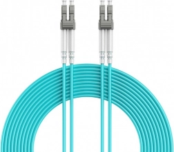 Duplex multimode fiberoptisk kabel OM4 50/125 LC/LC 30 m