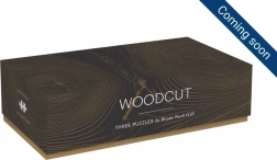 Galison Puslespil Træsnit: Tre gåder 3x300 brikker