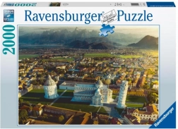 Ravensburger puslespil Pisa og Mount Pisano 2000 brikker