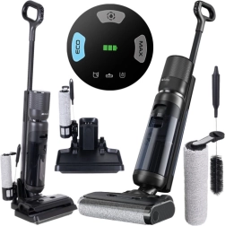 Trådløs vaskestøvsuger RUHHY Lixo 200 W med selvrensningsfunktion