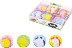 Viske gummi Enhjørning - rund