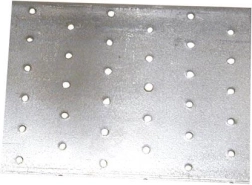 Samlingsplade 120 × 200 mm, stål 2 mm