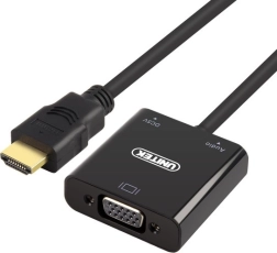 HDMI til VGA-adapter + lyd