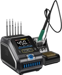 Lodde­station FNIRSI med effekt på 200 W DWS-200 F