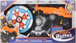 Skumpistol til børn med målskive