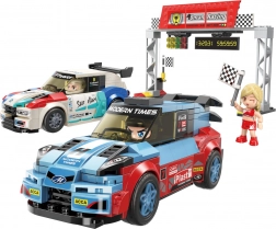 Qman MineCity Sprint i høj fart byggesæt