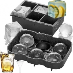 Silikoneforme 2-i-1 til isterninger og iskoler RUHHY