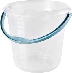 Plastspand med tud KEEEPER, transparent