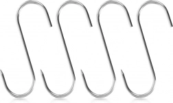 Røgehager S 15 × 12 cm, rustfrit stål, 4 stk.