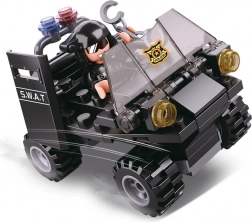 Sluban Politi 4i1 SWAT firhjuler byggesæt
