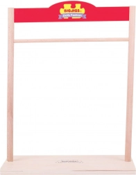 Træbøjle til dukketøj fra Bigjigs