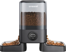Dobbelt intelligent foderautomat 5 l ONEISALL PF09