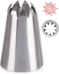 Rustfrit stål tyl til pynt – stjerne